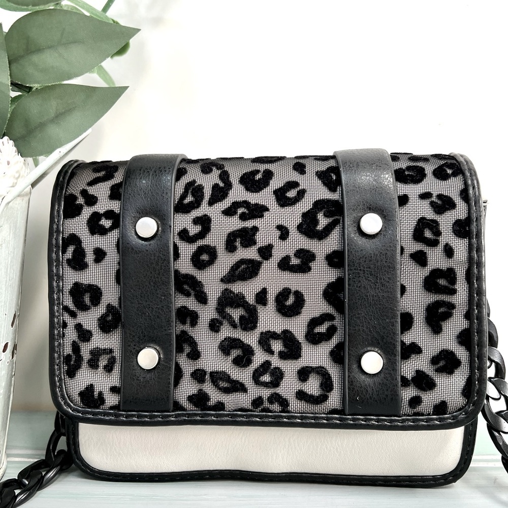 Zara Animal Print Crossbody Bag New - Picture 2 of 9
